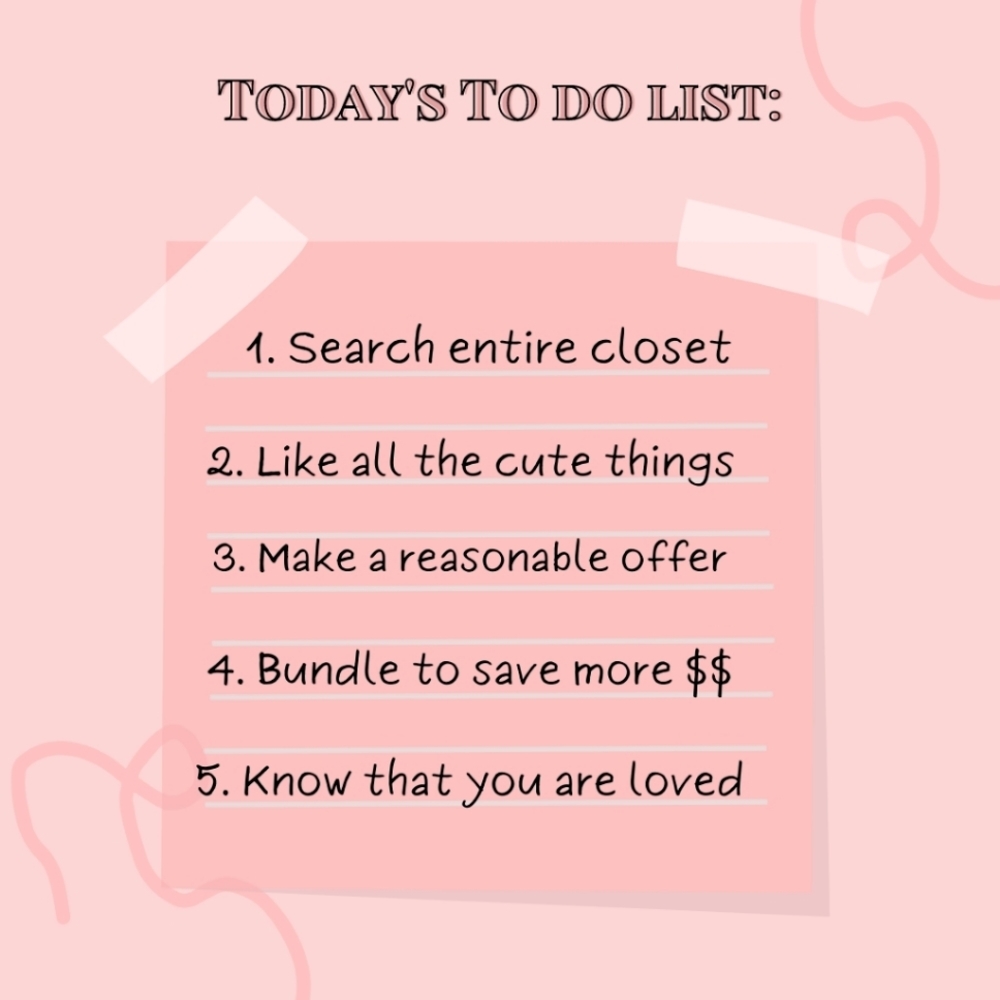 Things to do today...